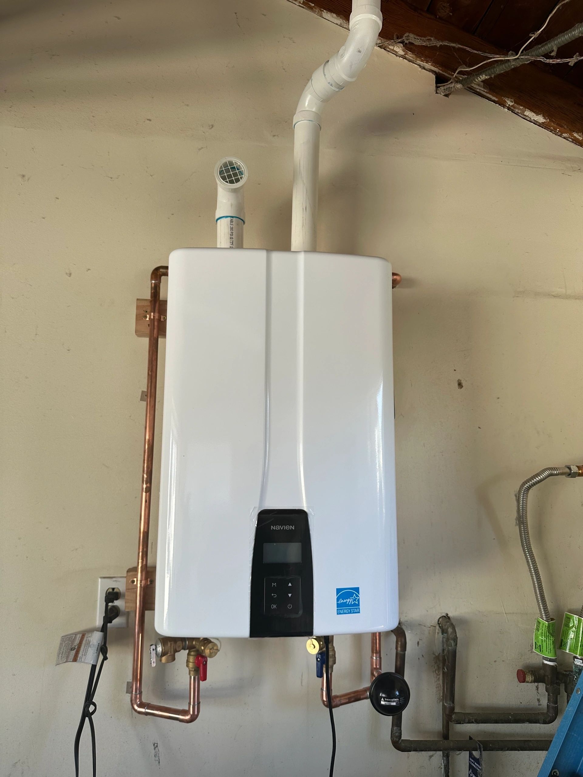 Navien Tankless Water Heater Install
